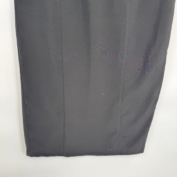 Ripskirt Hawaii Midi Skirt Womens XS Black Polyester Pleated - Picture 7 of 12